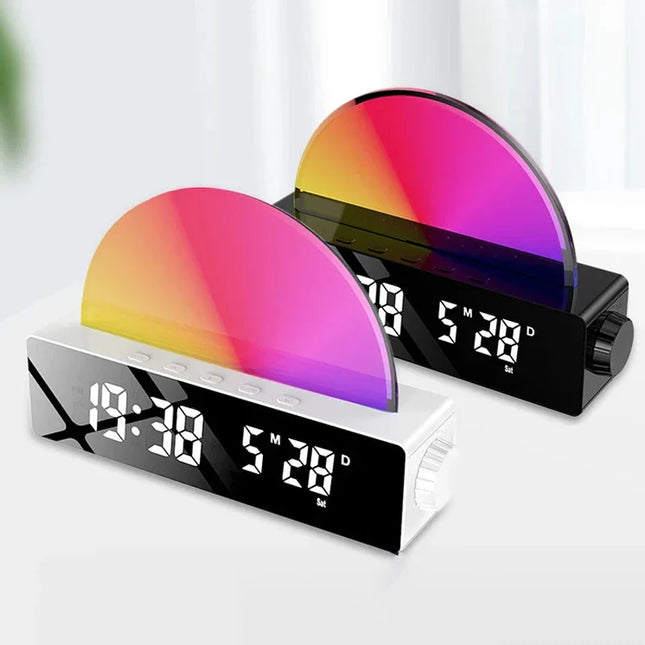 Sveglia con luce alba e tramonto