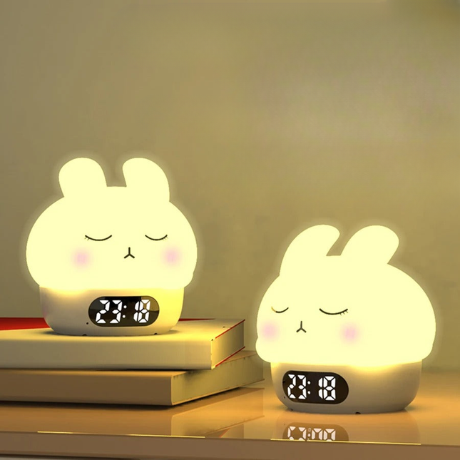 Luce notturna con sveglia per neonati