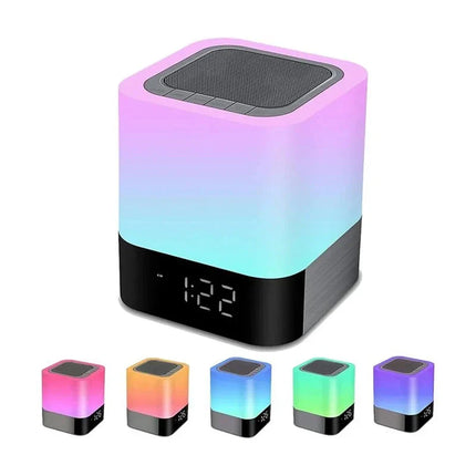 Lampada sveglia con luce notturna colorata