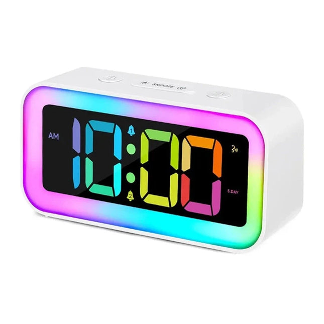 Sveglia digitale luminosa con luce notturna
