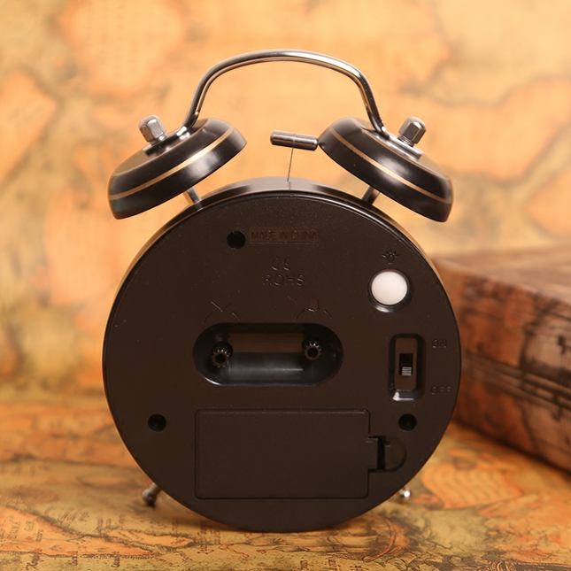 Sveglia vintage con doppia campana