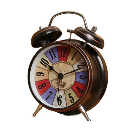 Sveglia vintage con doppia campana