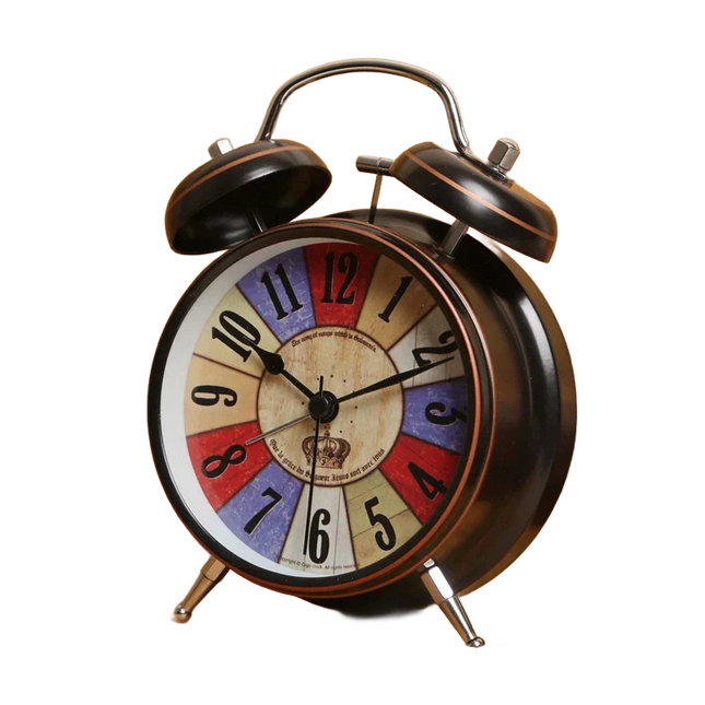 Sveglia vintage con doppia campana