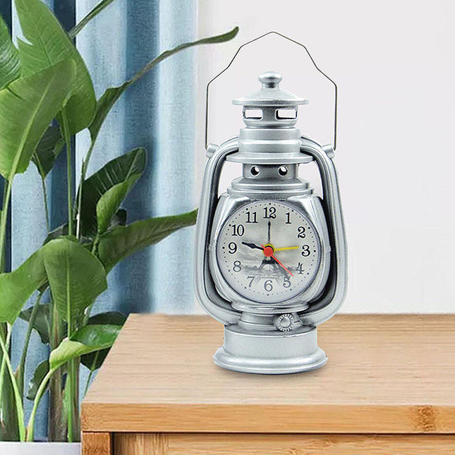 Sveglia vintage a forma di lanterna