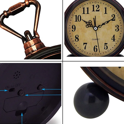 Orologio sveglia da tavolo vintage