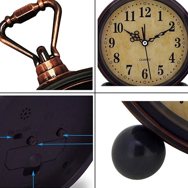 Orologio sveglia da tavolo vintage