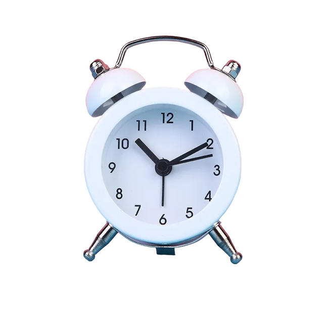 Mini sveglia vintage con campanelli