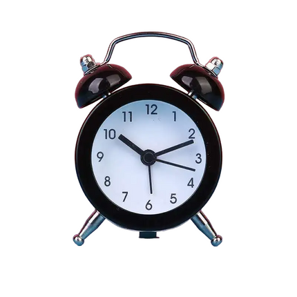 Mini sveglia vintage con campanelli