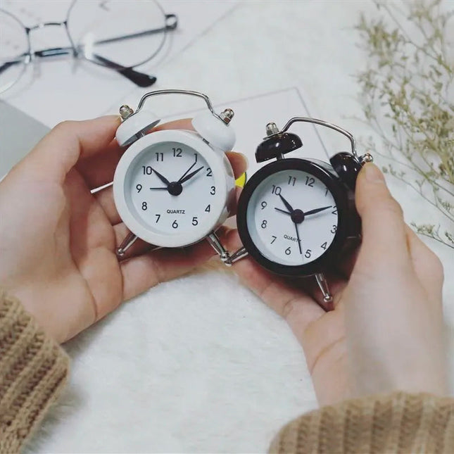 Mini sveglia vintage con campanelli