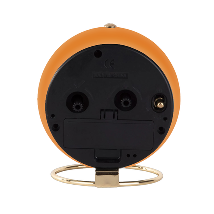 Sveglia da tavolo arancione vintage