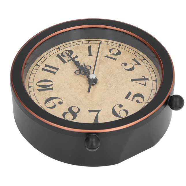 Sveglia rotonda da tavolo vintage