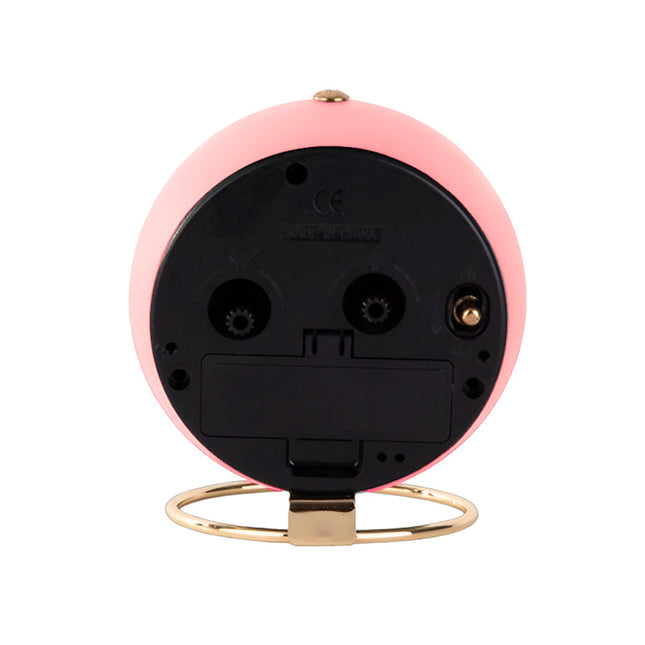 Sveglia da tavolo rosa design vintage